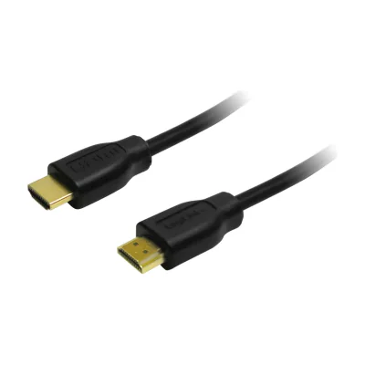 LogiLink CH0005, 0.5 m, HDMI Type A (Standard), HDMI Type A (Standard), 8.16 Gbit/s, Black