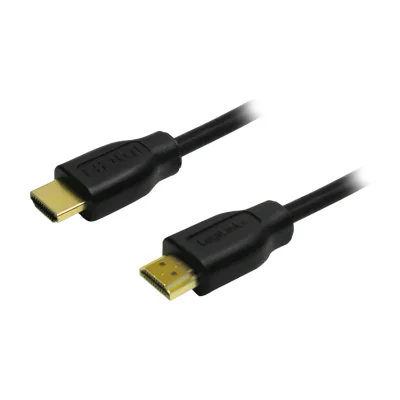 LogiLink CH0037, 2 m, HDMI Type A (Standard), HDMI Type A (Standard), 3D, 8.16 Gbit/s, Black