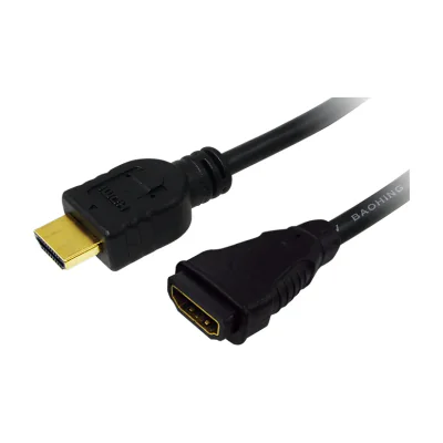 LogiLink CH0057, 3 m, HDMI Type A (Standard), HDMI Type A (Standard), 3D, 8.16 Gbit/s, Black