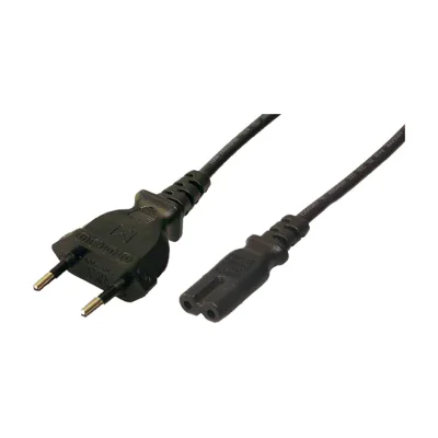 LogiLink CP092, 1.8 m, Power plug type C, C8 coupler, 250 V, 2.5 A