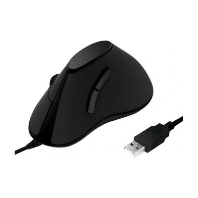 LogiLink ID0158, Right-hand, Optical, USB Type-A, 1000 DPI, Black