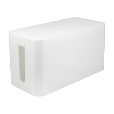 LogiLink KAB0061, Cable box, Plastic, White
