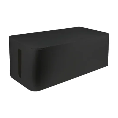 LogiLink KAB0062, Cable box, Plastic, Black