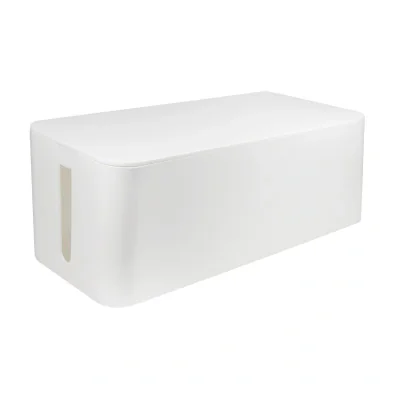 LogiLink KAB0063, Cable box, Plastic, White