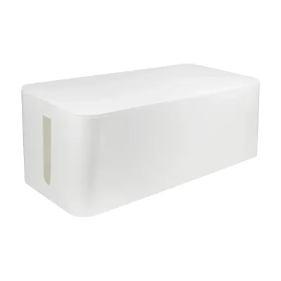 LogiLink KAB0063, Cable box, Plastic, White