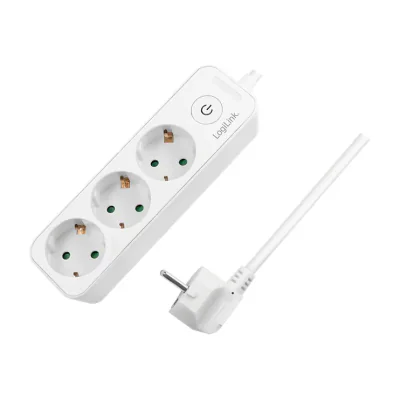 LogiLink LPS244, 1.5 m, Indoor, Type F, Type F (CEE 7/4), IP20, 1.5 mm²