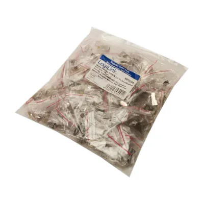 LogiLink MP0004, CAT5e, Plastic, Gold, 100 pc(s)