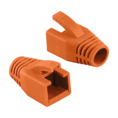LogiLink MP0035O, Cable boot, Orange, Polyvinyl chloride (PVC), Cat6, RJ45, RoHS
