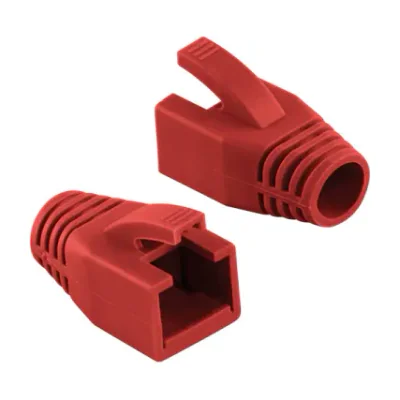 LogiLink MP0035R, Cable boot, Red, Polyvinyl chloride (PVC), Cat6, RJ45, RoHS