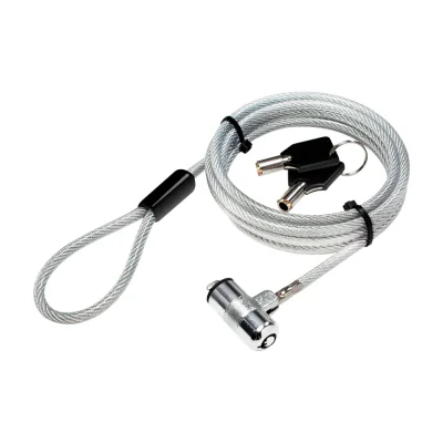 LogiLink NBS009, 1.8 m, 2 Keys, Silver