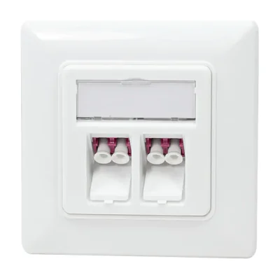 LogiLink NK4024, LC-D, White, Polycarbonate (PC), 80 mm, 20 mm, 80 mm