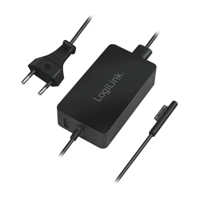 LogiLink PA0197, Indoor, AC, 15 V, 2.58 A, 1.5 m, Black