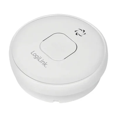 LogiLink SC0016, Photoelectrical reflection detector, Wireless, White, 85 dB, 3 m, Surface-mounted