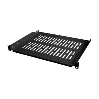 LogiLink SF1C45B, Rack shelf, Steel, Black
