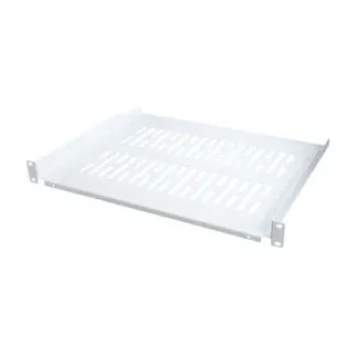 LogiLink SF1C45G, Rack shelf, Steel, White