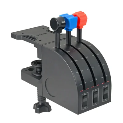 LOGITECH Flight Throttle Quadrant Throttle wired for PC