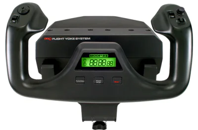 LOGITECH Flight Yoke System Yoke and throttle wired for PC