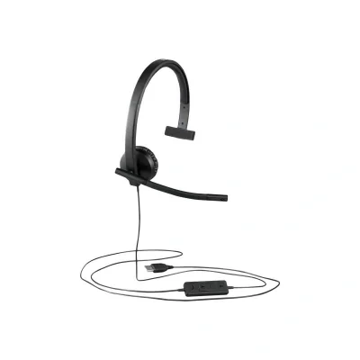 Logitech for business Headset H570e Teams Version Mono USB-C USBC (981-001427) (981001427)