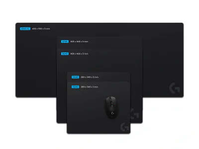 LOGITECH G G240 Mouse pad black