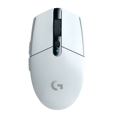 LOGITECH G G305 Mouse optical 6 buttons wireless 2.4 GHz USB wireless receiver white