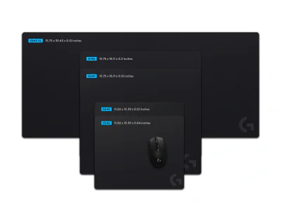 LOGITECH G G640 Mouse pad black