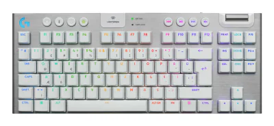 LOGITECH G915 X LIGHTSPEED TKL Wireless Gaming Keyboard White (US)