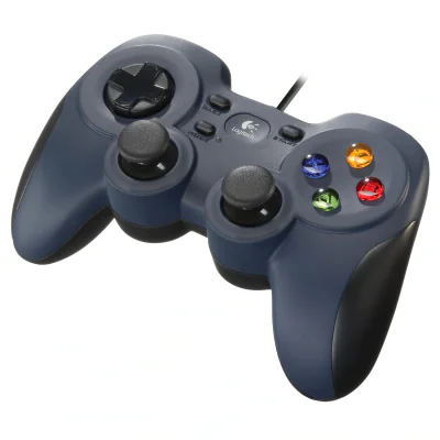 LOGITECH Gamepad F310 Gamepad 10 buttons wired for PC