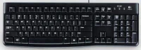 LOGITECH K120 Corded Keyboard black USB ITA MEDITER