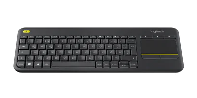 LOGITECH K400 Plus Wireless Touch Keyboard black (DE)