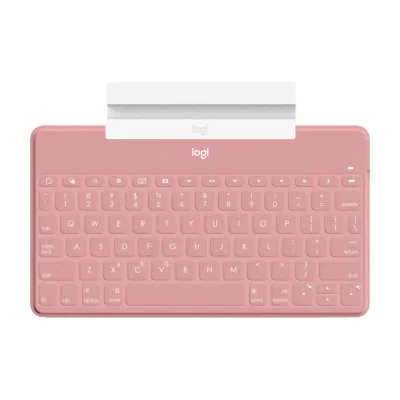 Logitech Keys-to-go Ultra-light, Ultra-Portable Bluetooth Keyboard for iPhone, iPad, Apple TV and Mac - ClassicBlue - UK