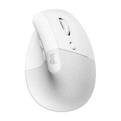 LOGITECH Lift for Business Vertical mouse ergonomic 6 buttons wireless Bluetooth 2.4 GHz Bolt USB receiver graphite