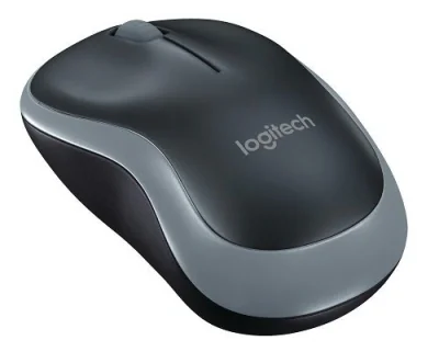 LOGITECH M185 Mouse optical wireless 2.4 GHz USB wireless receiver grey