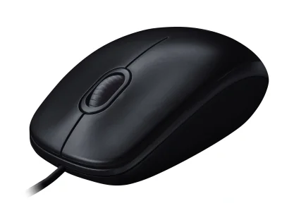 LOGITECH M90 Mouse right and left-handed optical wired USB