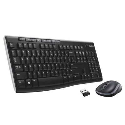 LOGITECH MK270 Wireless Combo black USB (CH)