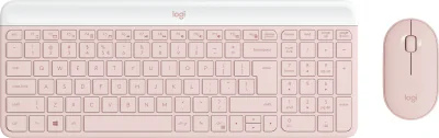 LOGITECH MK470 Slim Combo - ROSE - (US) INTL - INTNL-973