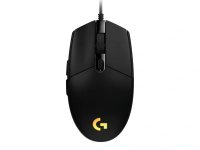 Logitech mouse cu fir G102 RGB, 6 butoane, 8000 dpi, senzor optic, USB, negru