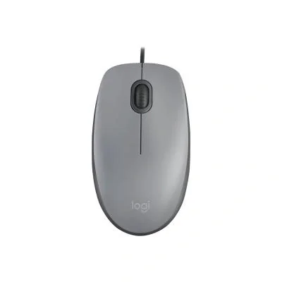 Logitech Mouse M110 Silent mid grey (910-006760) (910006760)