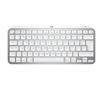 LOGITECH MX Keys Mini For Mac Minimalist Wireless Illuminated Keyboard - PALE GREY - INTL - EMEA (US)