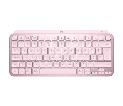 LOGITECH MX Keys Mini Minimalist Wireless Illuminated Keyboard - ROSE - INTNL (US)