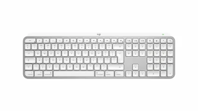 Logitech MX Keys S for Mac Compact Wireless Performance Mouse - Pale Grey - US/INT