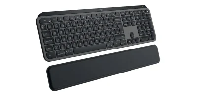 LOGITECH MX Keys S - GRAPHITE - (US) INTL - BT - N/A - INTNL-973 - PLUS PALMREST