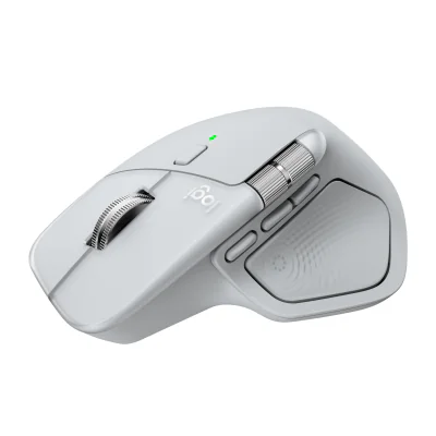 LOGITECH MX Master 4 Mouse for Mac White Silver