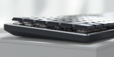 LOGITECH MX Mechanical Mini for Mac Minimalist Wireless Illuminated Keyboard - SPACE GREY - (US) INTL - EMEA - TACTILE