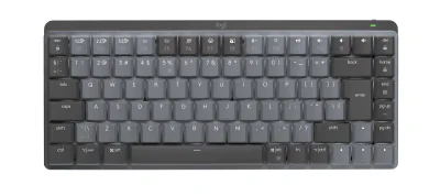 Logitech MX Mechanical Mini Minimalist Wireless Illuminated Keyboard-2.4GHZ/BT-N/A-EMEA28-9 Tacrtile - Graphite - US INT'L