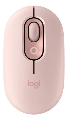 LOGITECH POP Mouse with emoji - ROSE
