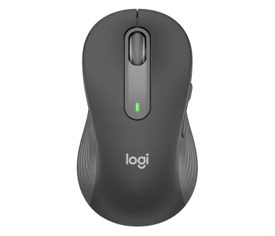 LOGITECH Signature M650 L LEFT Mouse large size left-handed optical 5 buttons wireless Bluetooth 2.4 GHz