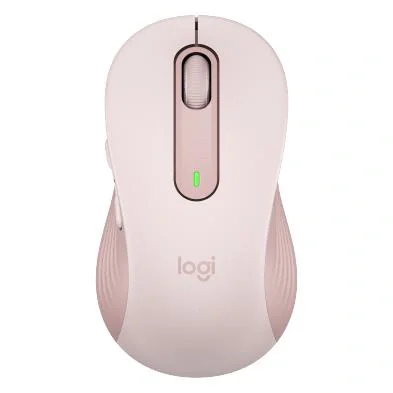 LOGITECH Signature M650 L Mouse large size optical 5 buttons wireless Bluetooth 2.4 GHz Bolt USB receiver rose