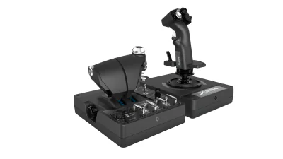 LOGITECH X56 H.O.T.A.S. Joystick and throttle wired for PC