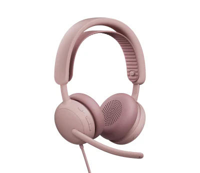 LOGITECH Zone Wired 2 Headset - Rose
