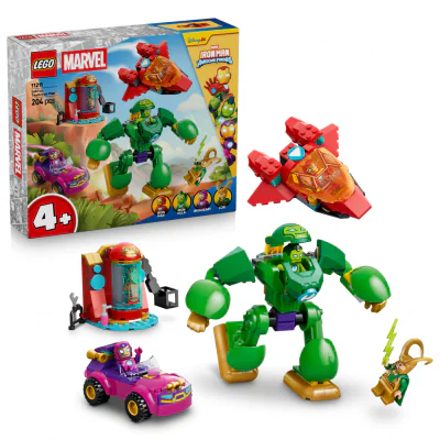 LOKI VS ECHIPA LUI IRON MAN LEGO11211